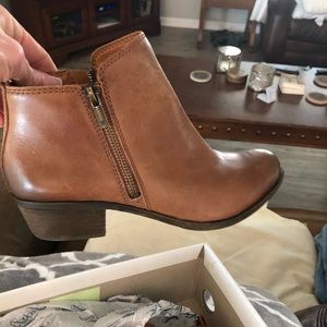 Lucky brand booties brand new in box!!